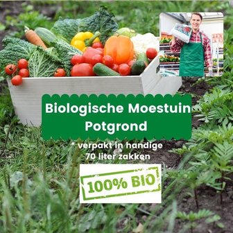 Biologische Moestuin Potgrond 2730 liter (39 x 70 liter)