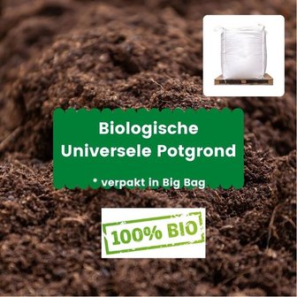 Biologische Potgrond - 2m&sup3; incl. bezorging (big bag)