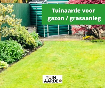 Tuinaarde voor gazon / grasaanleg