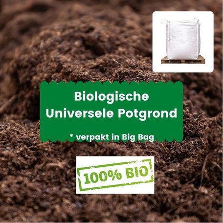 Biologische Potgrond - 1m³ incl. bezorging (big bag)